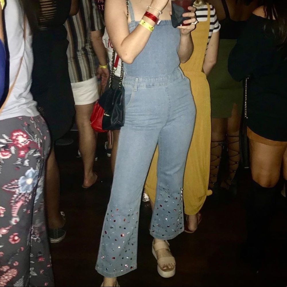 DENIM JUMPSUIT
